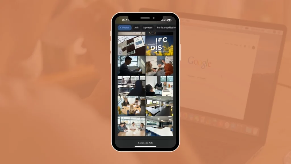 photo fiche google